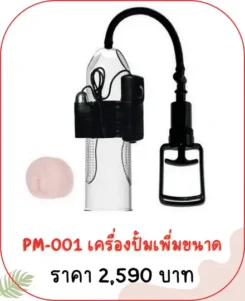 ปั๊มเพิ่มขนาด PM-001